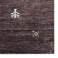 thumbnail image 4 of Rugsotic Carpets Handmade Rugs Hand Knotted Loom Rectangle 5'x8' Brown White Silk for Indoor Use, 4 of 5