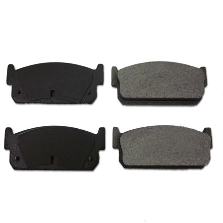 Gridiron Brakes Ceramic Rear Brake Pad Set Driver and Passenger Side