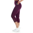 thumbnail image 2 of Women's Active High Waist 7/8 Length Legging With Striped Sheer Mesh & Pockets, 2 of 4