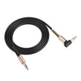 thumbnail image 1 of POCREATION Male To Male Cable, L-Shaped + I-Shaped Cord Audio Cable, For Speaker Phone Tablet PC MP3 MP4, 1 of 8