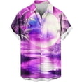 thumbnail image 3 of MDUKONU Chemise Classique pour Hommes Coupe Classique Chemise de Fête Résistante aux Plis Violet m, 3 of 5