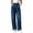 #01 Dark Blue 【Mix, Match & Rotate: Stock Up on Daily Colors】, variant on Jeans for Women, Elastic Waist Straight Leg Jeans with Side Pockets, Soft Stretchy Denim Pants for Dressy Casual Wear, Teacher Outfits | VerBelle,Dark Blue L