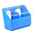 thumbnail image 2 of Pigeon Feeder Cage Mount Hanging Box Heavy Duty Plastic for Cockatiels Ducks Pigeons Parrots, 2 of 9
