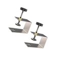 thumbnail image 1 of 2x Pince de Travail du Bois en Acier Inoxydable Fixer Stable Fixation Clip Réglage 10cmx9cmx5.8cm, 1 of 9
