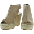 thumbnail image 3 of Kenneth Cole New York Womens Olivia Buckle Espadrille Wedge Sandals, 3 of 3