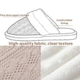 thumbnail image 3 of BERANMEY Cozy Slippers for Women House Shoes with Memory Foam Insoles Soft Fuzzy Cozy Indoor & Outdoor Anti Skid Rubber Sole Great Gift for Mom Girlfriend Ladies, 3 of 8
