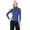 Royal Blue, variant on Women's Solid Color Turtleneck Sweater - Basic and Versatile