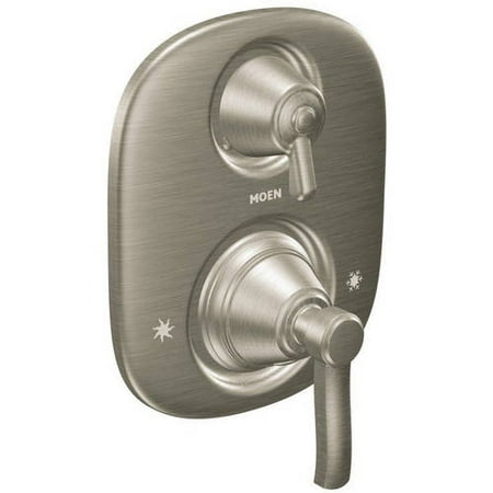Vestige Moentrol Valve - Moen TS4211ORB Double Handle Moentrol Pressure Balanced with Volume Control and Integrated Diverter Valve Trim from the Rothbury Collection (Less Valve), Available in Various Colors