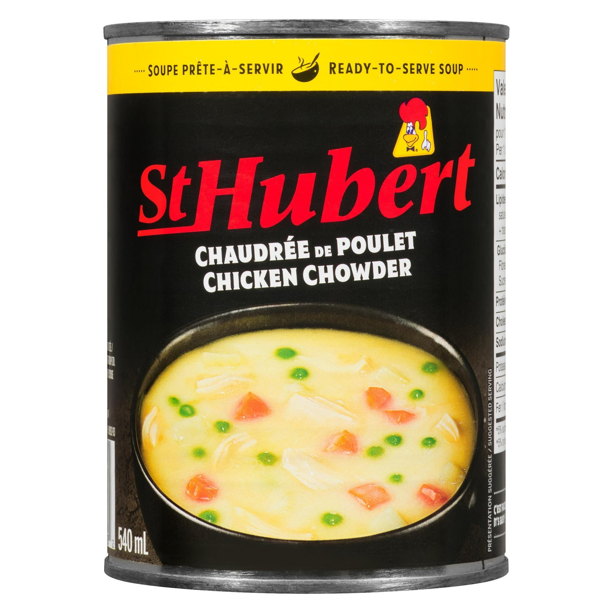 St. Hubert Real Cream Chicken Chowder, 540 mL