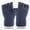 🔥 Navy, variant on Msgweeeg Heated Gloves Warm Gloves for Women Man and Women Solid Color Half-Finger Outdoor Fingerless Thicken Wool Casual Fashionable Gloves for Cold Weather and Insulation