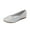 SILVER/GLITTER, variant on Dream Pairs Girls Slip-On Shoes Children Party Dress Dance Shoes Flat Shoes IVORY US SIZE 3