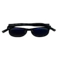 thumbnail image 3 of John Varvatos Mens Round Plastic Smoke Tortoise Polarized Sunglass V532, 3 of 6