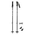 thumbnail image 4 of S SERENABLE Skiing Poles External Lock System Adjustable for Resort Outdoor Snowboarding black, 4 of 9
