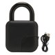 thumbnail image 1 of Candado de huella digital, cerradura electrónica de seguridad impermeable para puerta, maleta, gimnasio, escuela, oficina, bicicleta, 1 of 5
