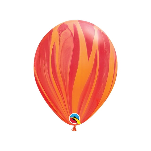 Qualatex Superagate Latex Rainbow Balloon (Pack of 25)