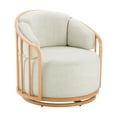 thumbnail image 2 of Better Homes & Gardens Lillian Swivel Birdcage Accent Chair, Cream Boucle, 2 of 10