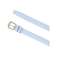 thumbnail image 3 of CTM  Leather Adjustable Belt with Statement Buckle (Women), 3 of 4
