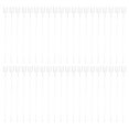 thumbnail image 2 of Floral Arrangement Pick Clear Floral Picks Plastic Bouquet Trident Picks for Florist Supplies Delicate Design Transparent 100Pcs, 2 of 3