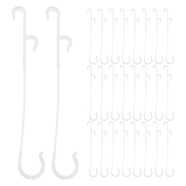 100 pinzas de plástico para plantas de jardín, ganchos de soporte para tomates, pinzas para vid, suministros de jardinería