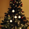 thumbnail image 2 of 10 piezas de adornos rellenos transparentes Bola de plástico de bricolaje Bola de plástico para la decoración de la fiesta de Navidad, 2 of 6