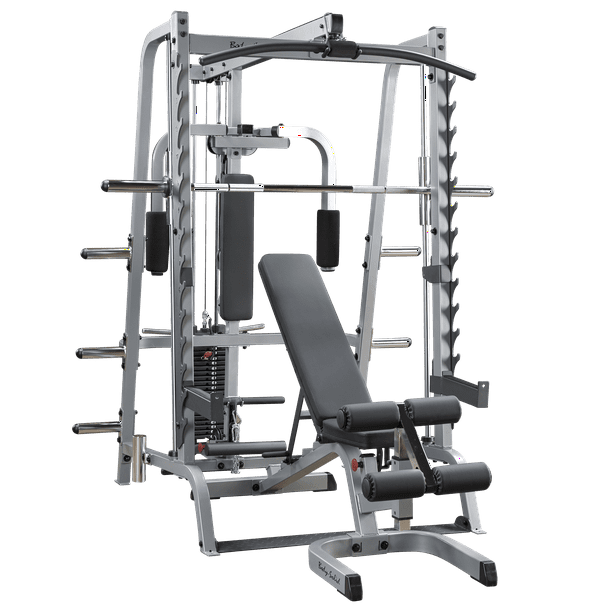 Body Solid GS348QP4 Smith Machine Package