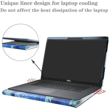 Alapmk Protective Case Cover For 13 3 Inch Dell Latitude 13 7380 7390 12 5 Inch Dell Latitude 12 7290 7280 Laptop Warning Not Fit Latitude 12 E7270 E7250 Latitude 13 7390 73 7370 Starry Night Walmart Canada