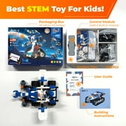Apitor Robot J Robot Building Kit for Kids Ages 7-12, 6-in-1 STEM Educational Coding Toys with APP Remote Control, Science Engineering Gift for Boys & Girls, 4 Control Modes (480 Pieces)