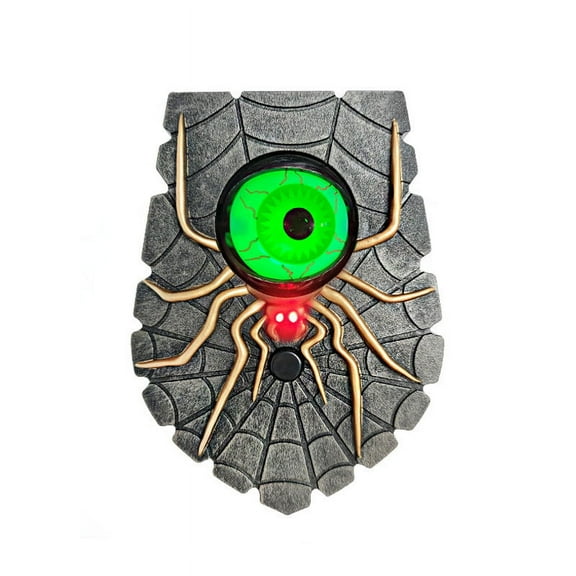 Halloween New Spider Doorbell. Glowing and Sounding. Horror Sound & One-Eyed Spider. Spooky Charm for Your Home. A Terrifying Addition to Halloween.