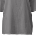 thumbnail image 4 of Birdeem T-Shirt à Manches Courtes pour Femmes, en Coton Vintage et Uni, Col Rond, Style Élégant, 4 of 5