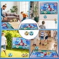 thumbnail image 6 of Toy Soccer Ball Game Set for Boys and Girls, Indoor Outdoor Backyard Toss Soccer Goal Game with 2 Balls, 1 Flannel Target, Soccer Toys for 3-5 6-8 8-12 Years Old Kids Birthday, 6 of 8