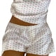 thumbnail image 5 of Guardurnaity Pantalón corto de algodón con estampado de corazón para mujer, portátil, transpirable, Flexible, bonito, tamaño libre, reemplazo de Prendas para la parte del cuerpo Guardurnaity AP019249-00, 5 of 6