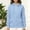 *Light Blue, variant on ClodeEU Women's Winter Warm Hoodie Sherpa Fleece Lined Sweatshirt ,Long Sleeve Drawstring Pullover Purple,Womens Plus S