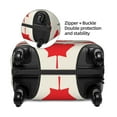 thumbnail image 4 of Fotbe Happy Canada Day Luggage Cover Protector,Suitcase Protector,Scratch and Dirt Resistant,Fits 18-32 Inch Luggage-Large, 4 of 9