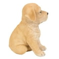 thumbnail image 4 of Pacific Giftware Adorable Seated Yellow Labrador Puppy Collectible Figurine Amazing Dog Likeness Hand Painted Resin 6.5, 4 of 4