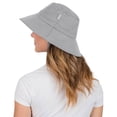 thumbnail image 2 of JAN & JUL Water Repellent and 50+ UPF Protection Sun Hat for Women (Cool Grey, M), 2 of 7