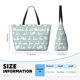 thumbnail image 4 of Fotbe White Swan Bolsa de Viaje para Playa - Resistente al Agua, Bolsa Tote de Gran Capacidad y Ligera con 7 Bolsillos para Mujeres y Hombres, 4 of 7