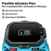 TickTalk 5 Kids Smartwatch with GPS, Calls & Texts, Parental Controls, SOS & 911, Free Music – AT&T Network (Activated via TickTalk)