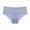 Blue, variant on LYEAA Briefs Women Cotton Mid Waisted Cool Underwear Breathable Comfort Solid Mesh Daily Panties Seamless Fashionable Underpants Beige L