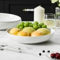 thumbnail image 5 of 10" Large Pasta Bowls, 56 OZ White Salad Bowls Soup Bowls, Porcelain Serving Bowls Set of 4, Large Kitchen Bowl Plates Pasta Plates, Microwave & Dishwasher Safe, Series REGULAR, 5 of 8