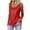 Red, variant on Staron Women's Sequin Tops Casual Round Neck Sleeveless Blouse Fashion Party Vacation Loose Fit Basic Tank Top, Black L