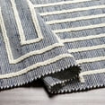 thumbnail image 5 of Hauteloom Aditya Jute Living Room, Bedroom Area Rug - Global - Beige, Blue - 6' x 9', 5 of 11
