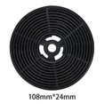 thumbnail image 2 of Bgsha 2PCS Activated Carbon Filter Kitchen Range Hood Accessories Filters 108*24mm, 2 of 8