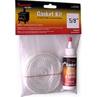 Furnace Cleaning Kit - Imperial GA0011 Gasket Tape Kit, For Fireplaces, Furnaces, Stoves Pack