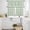 Sage Green, variant on Pink Striped Kitchen Curtains Sets for Windows 36 Inch Length, Farmhouse Vintage Stripes Rod Pocket Window Treatments Tier Curtains and Valances Set for Bedroom/Bathroom