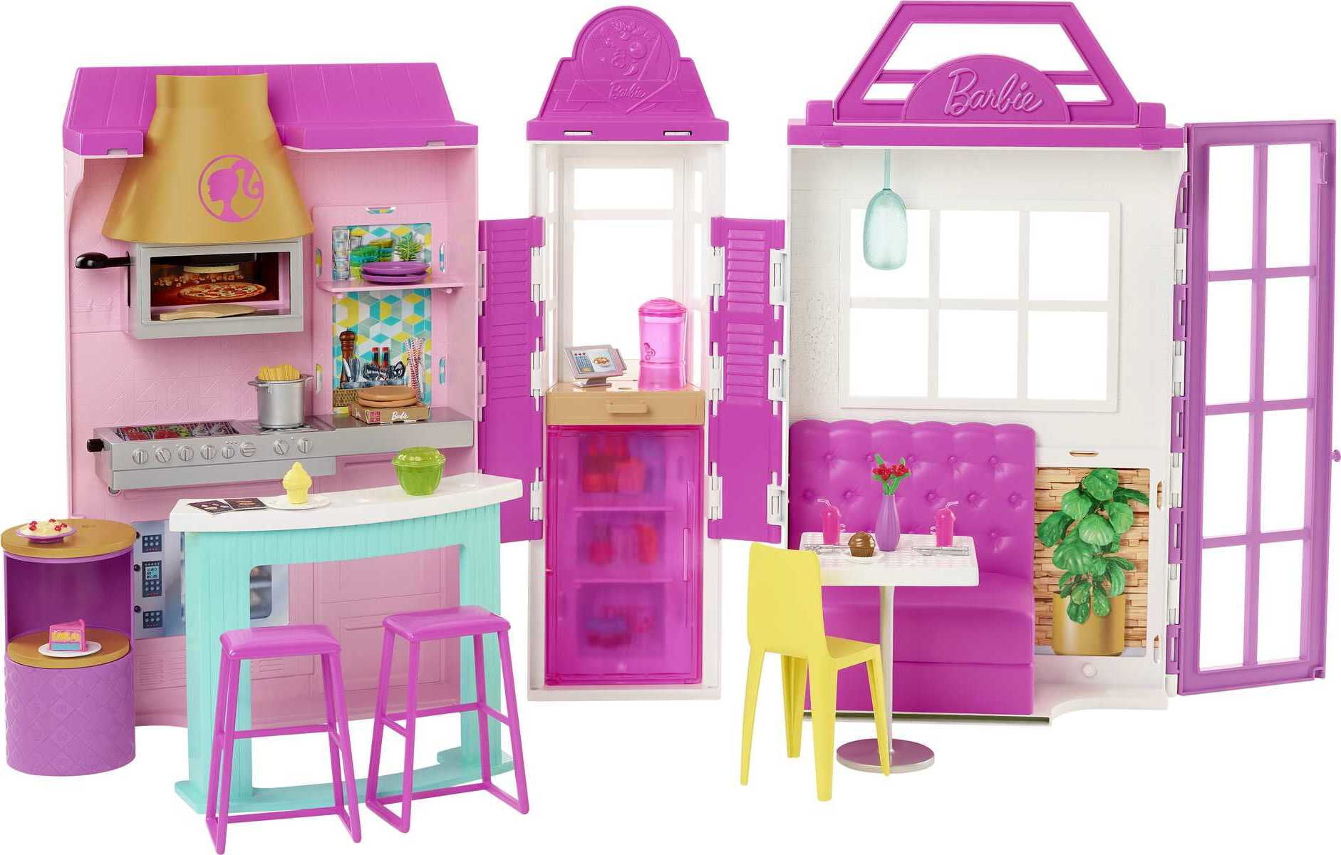 Ages 3+ Just Play Barbie Kitchen Pastry Play Set 13 Pieces