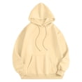 thumbnail image 5 of Nestiefly Oversized Hoodies for Women 2026 Winter Jackets Clothing Y2K Cute Crewneck Sweatshirts Pullover Fashion Tops Beige L, 5 of 6