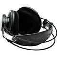 thumbnail image 3 of AKG K702 Open-Back Dynamic Headphones with Flat Wire Voice Coil & 3D Form Ear Pads, Black, 3 of 5