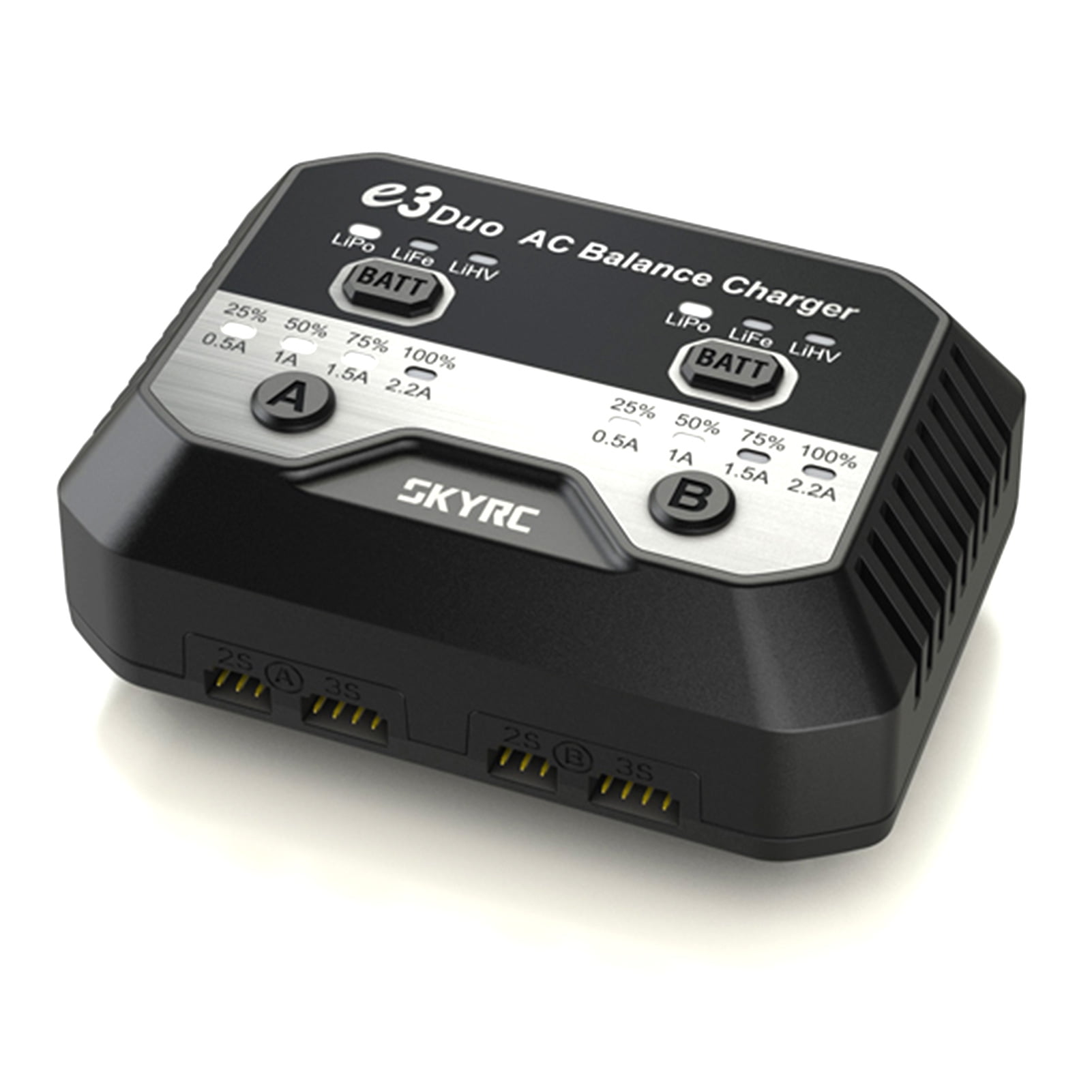 SKYRC e3 DUO AC Balance Portable Handy 20W*2 DualChannel for 23s Lipo