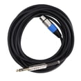 thumbnail image 3 of Microphone Connection Cord, Stable Flexible Safe Clear XLR To 1/4in Cable Balanced  3 Core  for Microphones, 3 of 8