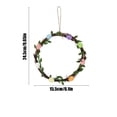 thumbnail image 3 of MXTPOV Easter Wreaths for Front Door, Creative Easter Wreath with Easter Eggs Flowers, Spring Wreaths for Front Door, Easter Garland Wreath, Home Decor, S, 3 of 5